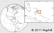 Blank Location Map of Central Eleuthera
