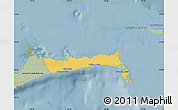 Savanna Style Map of East Grand Bahama