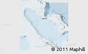 Shaded Relief 3D Map of Exuma, lighten