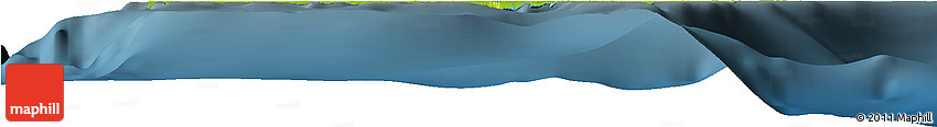 Physical Horizon Map of Inagua, darken Physical Horizon Map of Inagua, darken