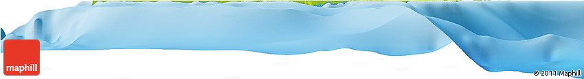 Physical Horizon Map of Inagua, single color outside