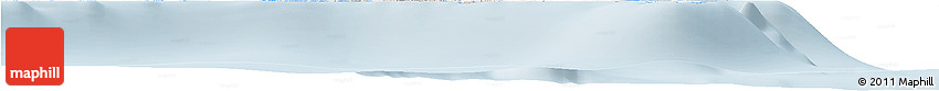 Silver Style Horizon Map of Long Island, single color outside