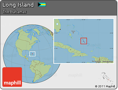 Savanna Style Location Map of Long Island