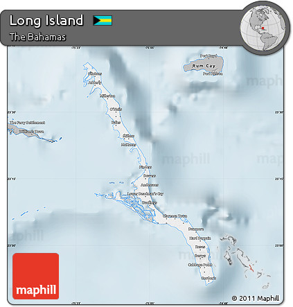 Gray Map of Long Island