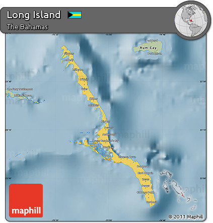 Savanna Style Map of Long Island