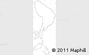 Blank Simple Map of Moore's Island