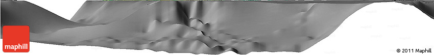 Satellite Horizon Map of New Providence, desaturated