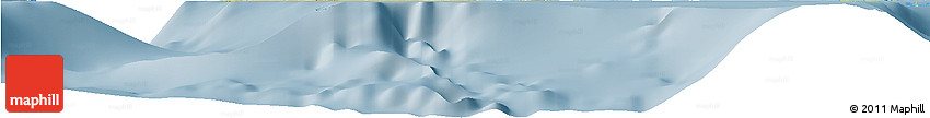 Savanna Style Horizon Map of New Providence, single color outside