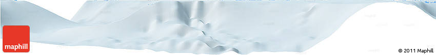 Silver Style Horizon Map of New Providence, single color outside
