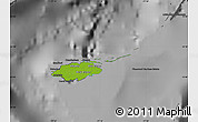 Physical Map of New Providence, darken, desaturated
