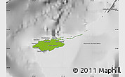 Physical Map of New Providence, desaturated