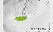 Physical Map of New Providence, lighten, desaturated