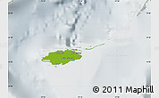 Physical Map of New Providence, lighten, semi-desaturated