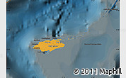 Political Map of New Providence, darken