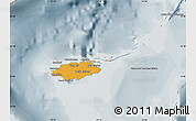 Political Map of New Providence, semi-desaturated