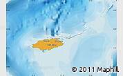 Political Map of New Providence, single color outside