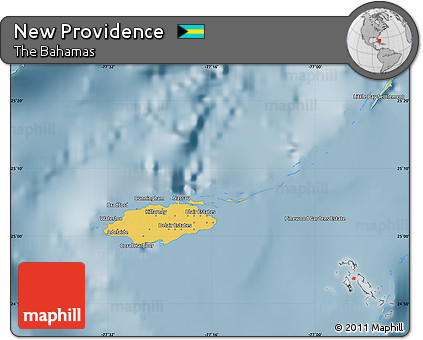 Savanna Style Map of New Providence