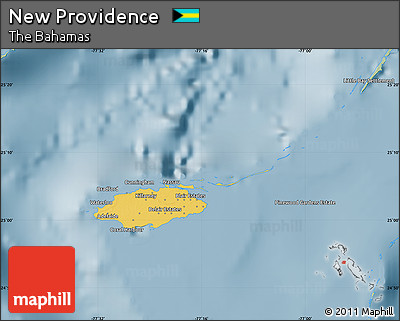 Savanna Style Map of New Providence