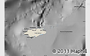 Shaded Relief Map of New Providence, darken, desaturated