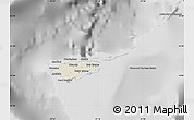 Shaded Relief Map of New Providence, desaturated