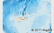 Shaded Relief Map of New Providence, single color outside