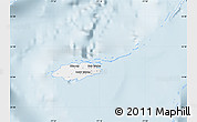 Silver Style Map of New Providence, single color outside