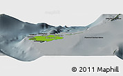 Physical Panoramic Map of New Providence, darken, semi-desaturated