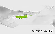 Physical Panoramic Map of New Providence, lighten, desaturated