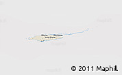 Shaded Relief Panoramic Map of New Providence, cropped outside