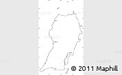 Blank Simple Map of San Salvador