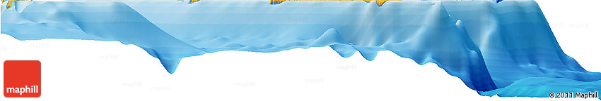 Political Horizon Map of South Abaco