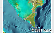 Satellite Map of South Abaco