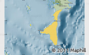 Savanna Style Map of South Abaco