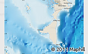 Shaded Relief Map of South Abaco