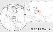 Blank Location Map of South Eleuthera