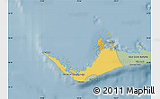 Savanna Style Map of West Grand Bahama