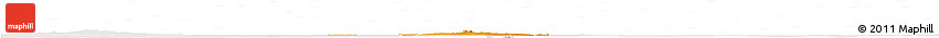 Political Horizon Map of Bahrain, cropped outside