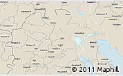 Shaded Relief 3D Map of Barisal Zl