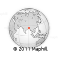 Outline Map of Barisal Zl