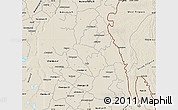 Shaded Relief Map of Comilla Zl