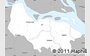 Gray Simple Map of Rajbari Zl