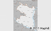 Gray 3D Map of Rajshahi Div