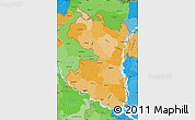 Political Shades Map of Rajshahi Div