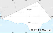 Silver Style Simple Map of Christ Church