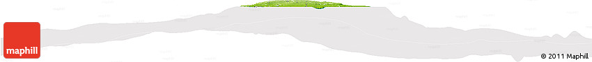 Physical Horizon Map of Barbados, cropped outside