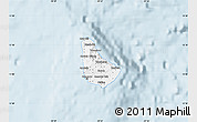 Classic Style Map of Barbados, single color outside