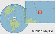 Savanna Style Location Map of Saint Andrew