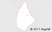 Classic Style Simple Map of Saint Andrew, cropped outside