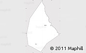 Silver Style Simple Map of Saint Andrew, cropped outside