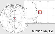 Blank Location Map of Saint George